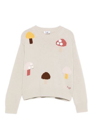 maglione in lana beige IL GUFO KIDS | A25GMA0030EM220106